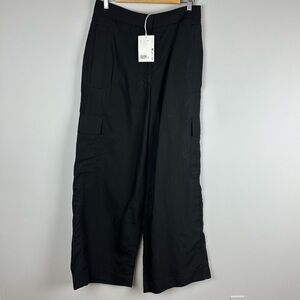 COS Black Wide Leg Pants